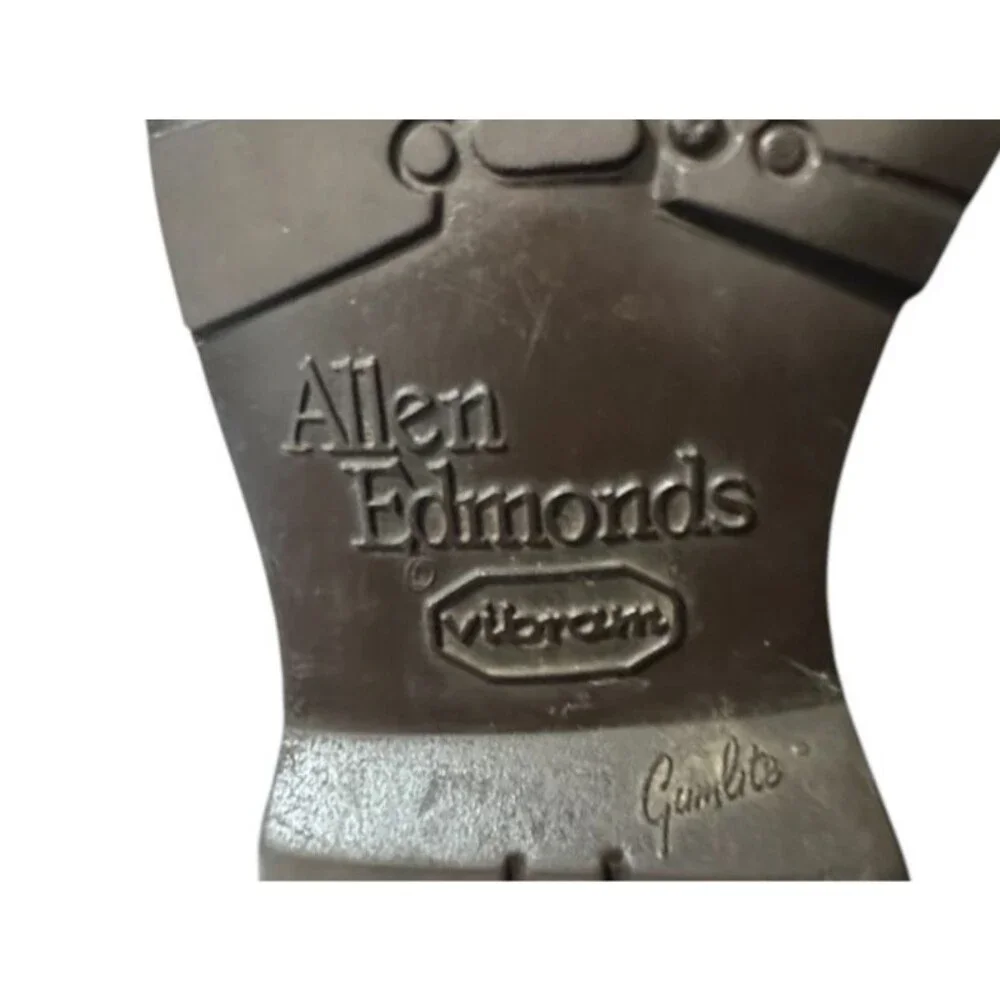 VTG Allen Edmonds Men's Brown Dress Shoes Split Toe Derby Made in USA Sz 11 AA